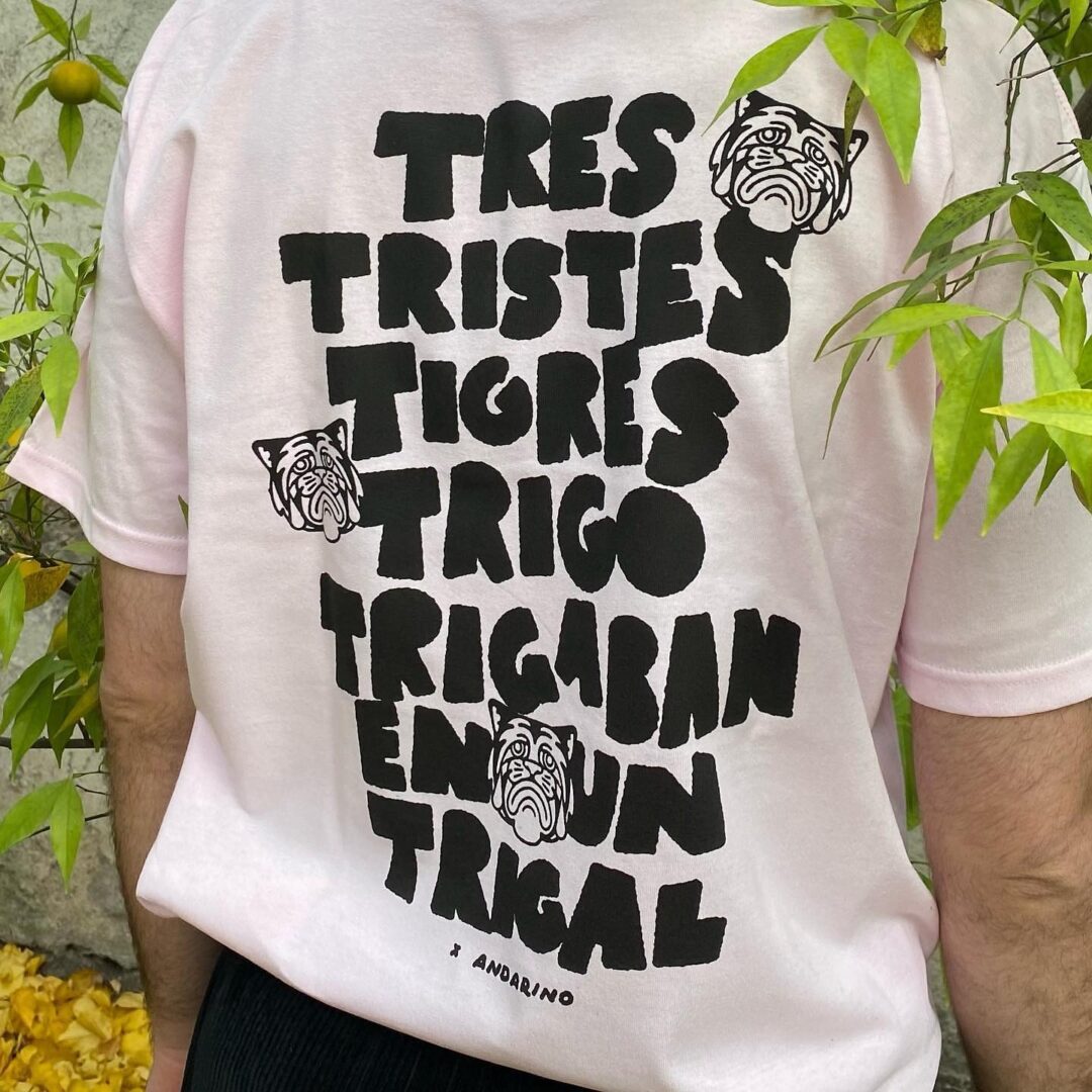 Remera - Tres tristes tigres - Andarino - Imagen 2