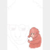 Pack sobre y papel de carta – Mono – Lloro cosas
