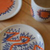 Taza + Plato - Den Rosas - Imagen 2