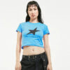 Bby tee Estrella Cyan - PROTESTA