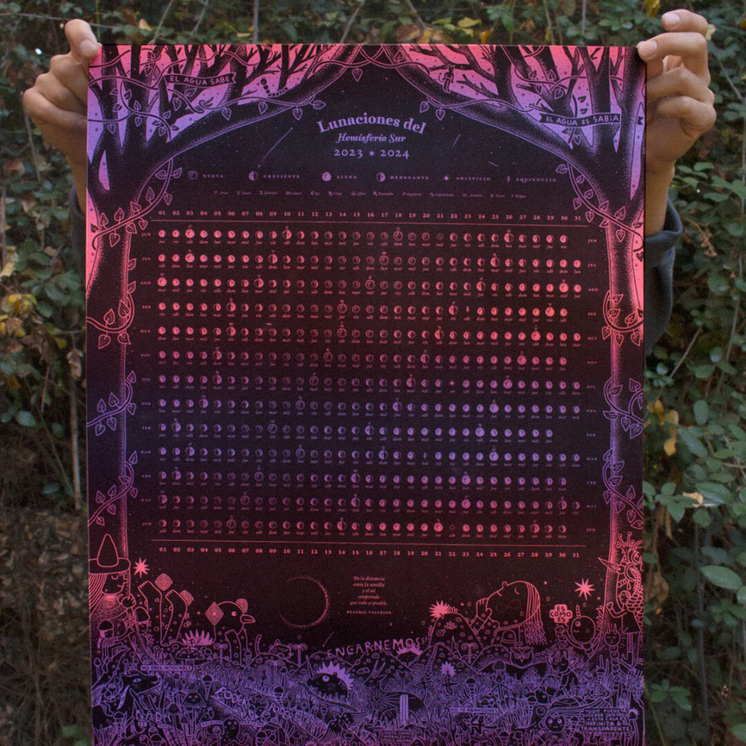 Calendario Lunar 23 - 24 - Ediciones Granizo - Imagen 2