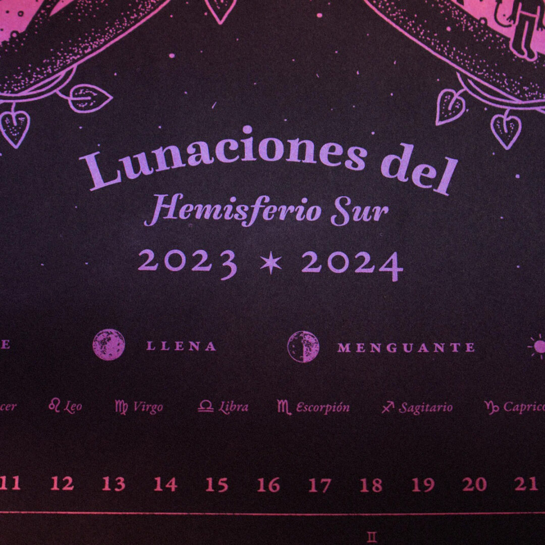 Calendario Lunar 23 - 24 - Ediciones Granizo - Imagen 3