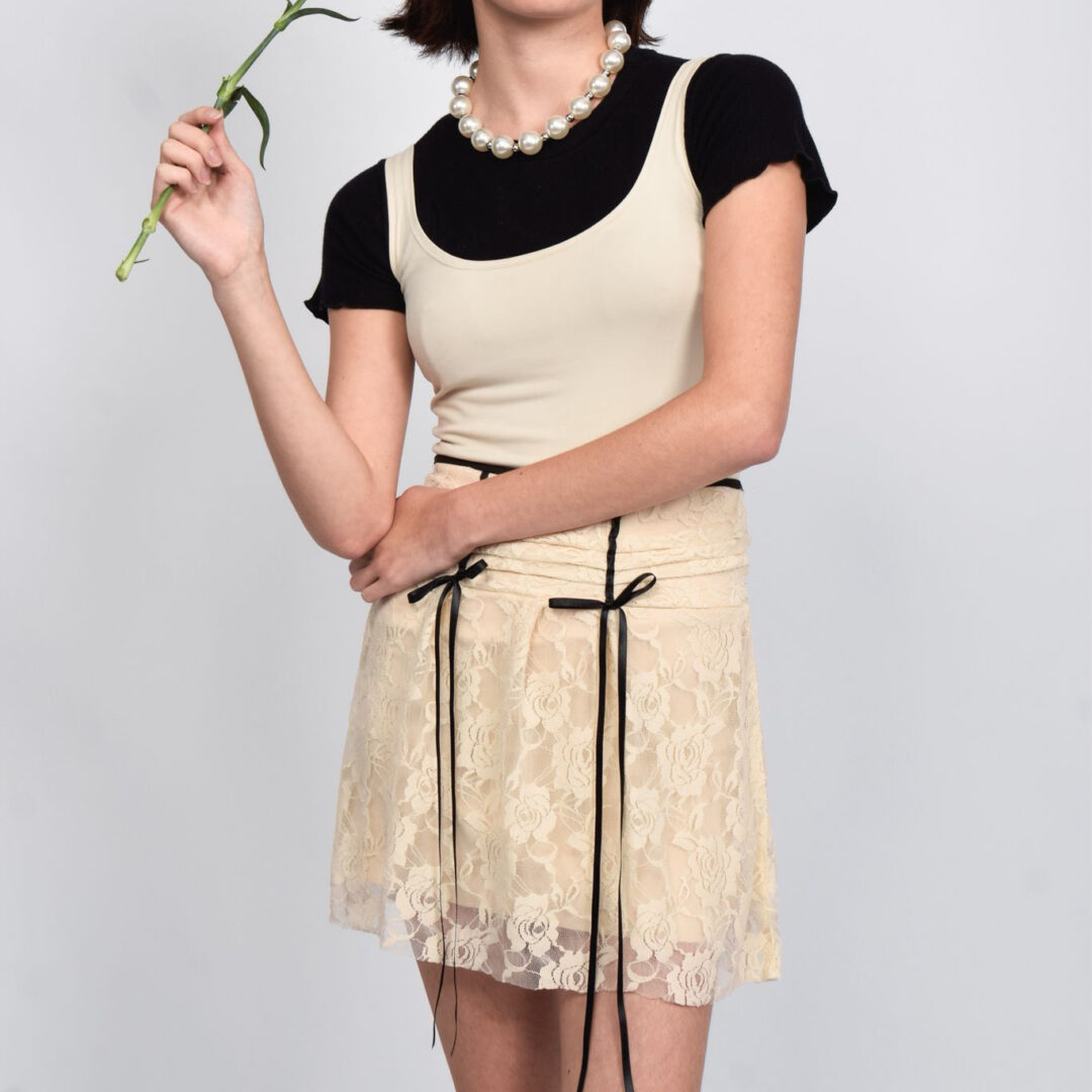 Pollera Cream - Mp3 Atelier