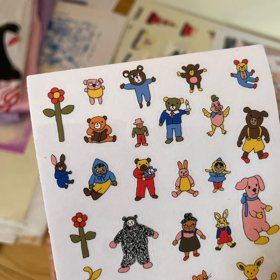 Plancha stickers - Suavidad - Flore