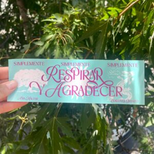 Sticker Respirar & Agradecer - Ediciones Granizo